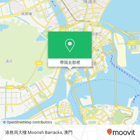 港務局大樓 Moorish Barracks地圖