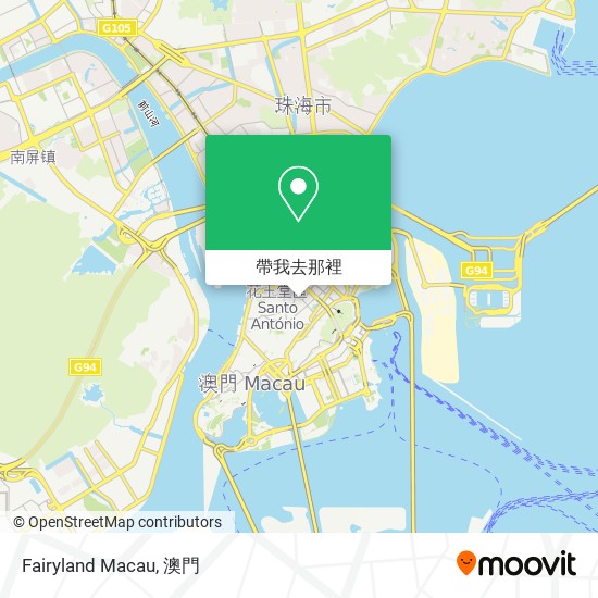 Fairyland Macau地圖