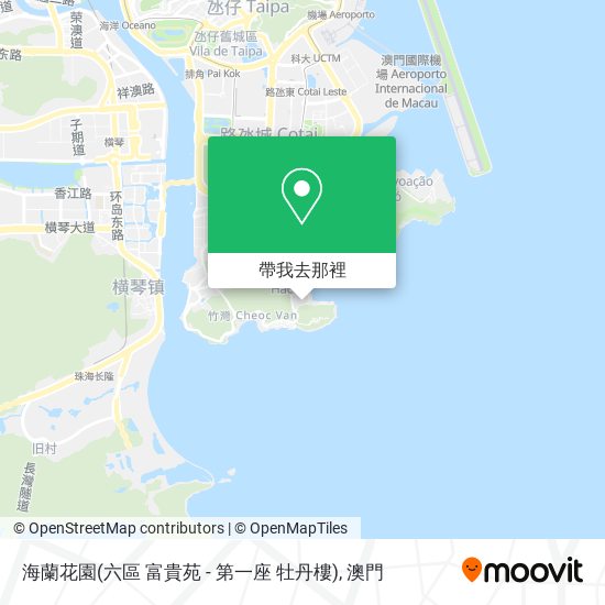 海蘭花園(六區 富貴苑 - 第一座 牡丹樓)地圖