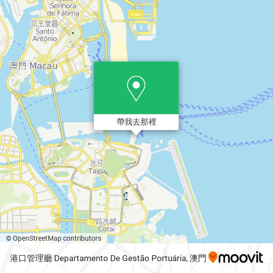港口管理廳 Departamento De Gestão Portuária地圖