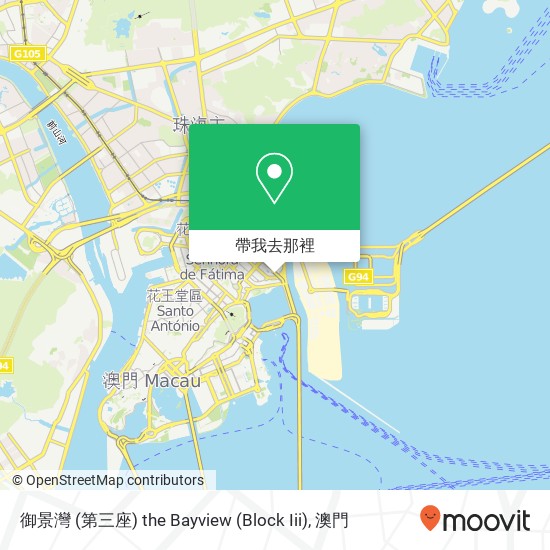 御景灣 (第三座) the Bayview (Block Iii)地圖