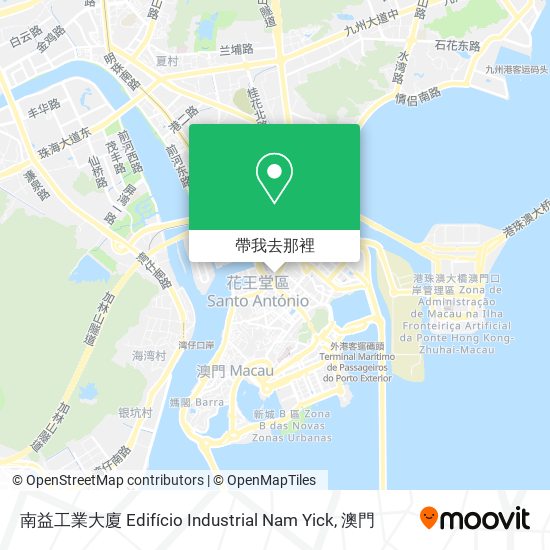 南益工業大廈 Edifício Industrial Nam Yick地圖