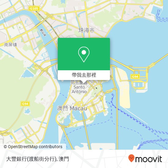 大豐銀行(渡船街分行)地圖