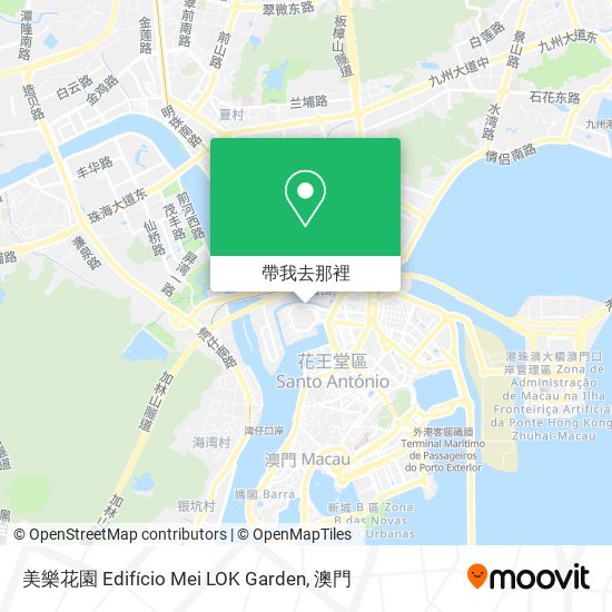 美樂花園 Edifício Mei LOK Garden地圖