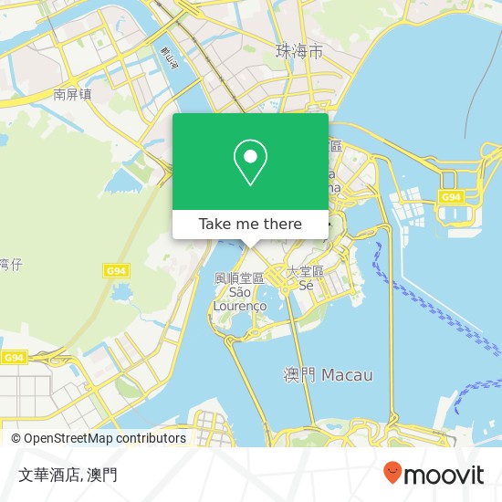 文華酒店地圖