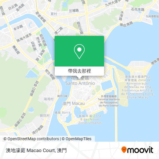 澳地濠庭 Macao Court地圖