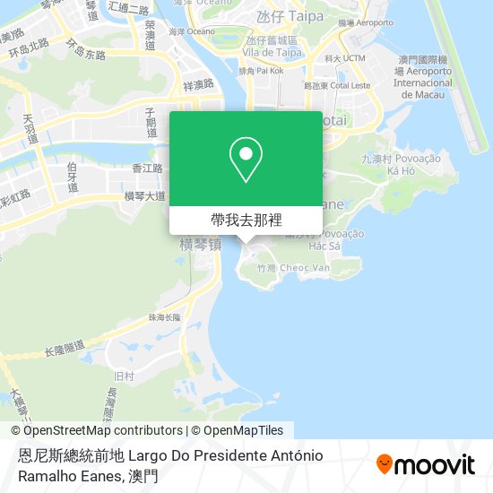 恩尼斯總統前地 Largo Do Presidente António Ramalho Eanes地圖
