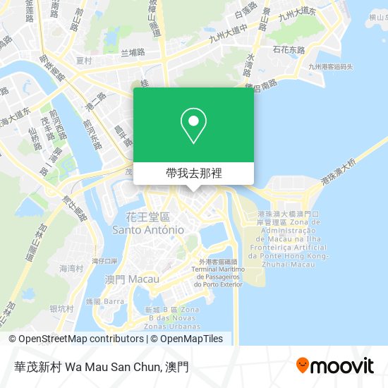 華茂新村 Wa Mau San Chun地圖