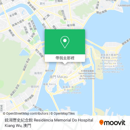 鏡湖歷史紀念館 Residência Memorial Do Hospital Kiang Wu地圖