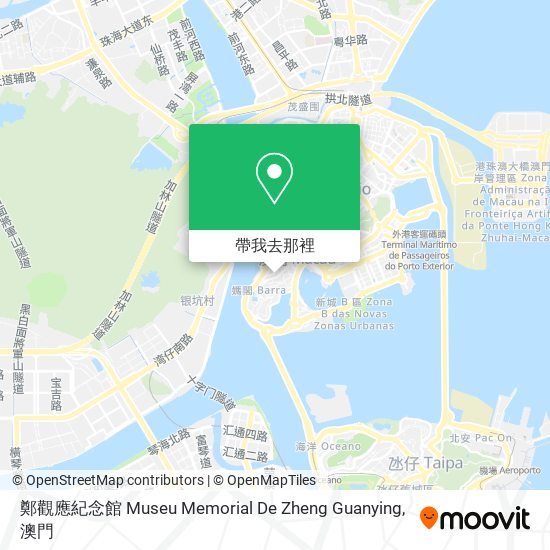 鄭觀應紀念館 Museu Memorial De Zheng Guanying地圖