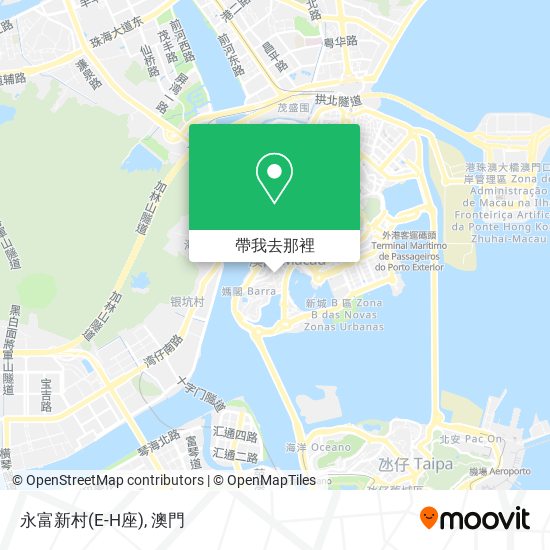 永富新村(E-H座)地圖