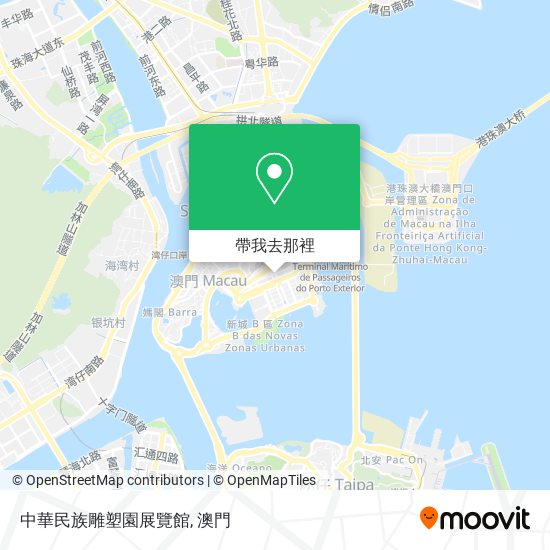 中華民族雕塑園展覽館地圖