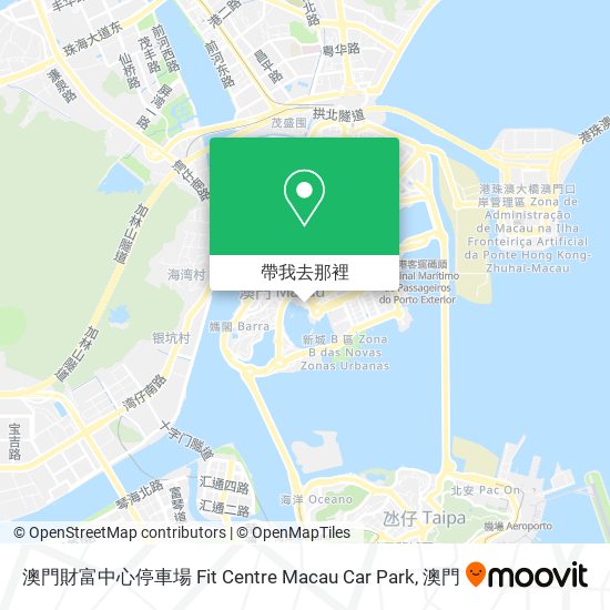 澳門財富中心停車場 Fit Centre Macau Car Park地圖