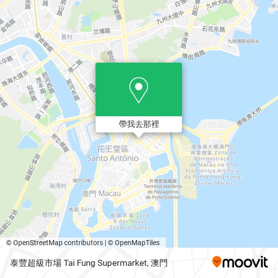 泰豐超級市場 Tai Fung Supermarket地圖