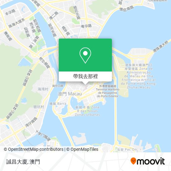 誠昌大廈地圖