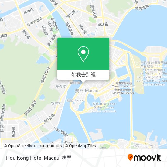 Hou Kong Hotel Macau地圖