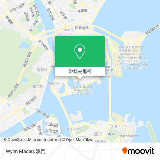 Wynn Macau地圖
