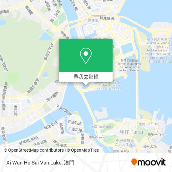 Xi Wan Hu Sai Van Lake地圖