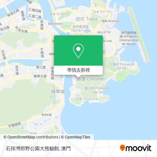 石排灣郊野公園大熊貓館地圖