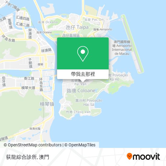 荻龍綜合診所地圖