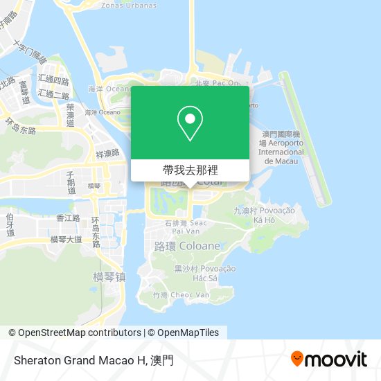Sheraton Grand Macao H地圖