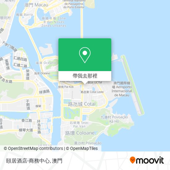 頤居酒店-商務中心地圖