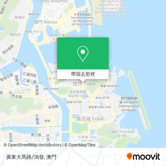 廣東大馬路/鴻發地圖