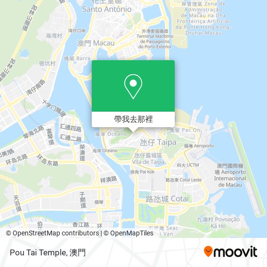 Pou Tai Temple地圖