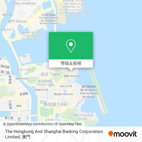 The Hongkong And Shanghai Banking Corporation Limited地圖