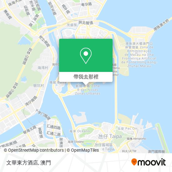 文華東方酒店地圖