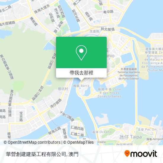 華營創建建築工程有限公司地圖