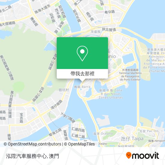 泓陞汽車服務中心地圖