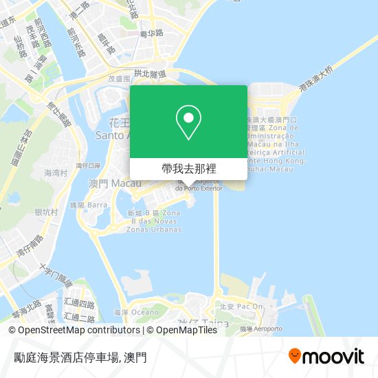 勵庭海景酒店停車場地圖
