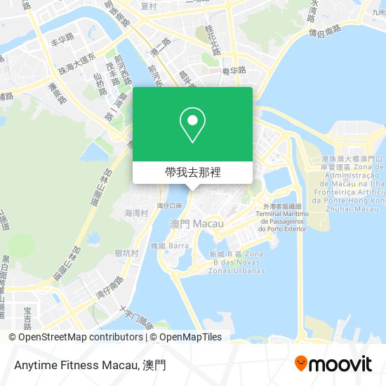 Anytime Fitness Macau地圖