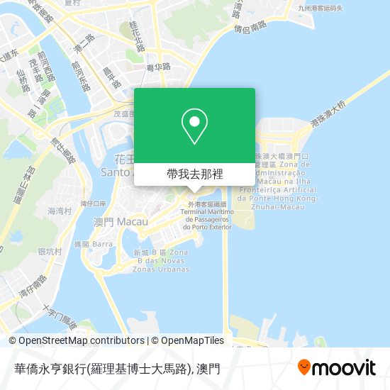華僑永亨銀行(羅理基博士大馬路)地圖
