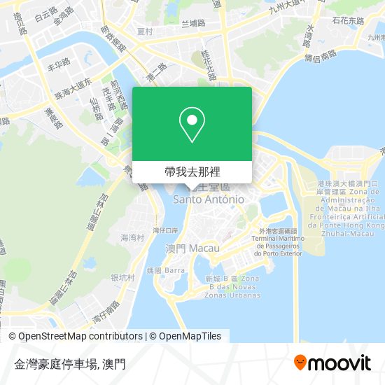 金灣豪庭停車場地圖