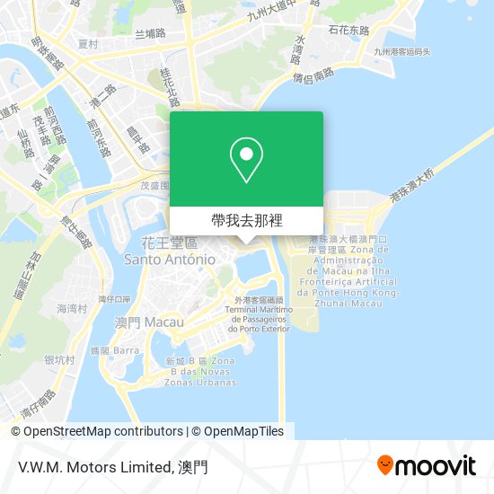 V.W.M. Motors Limited地圖