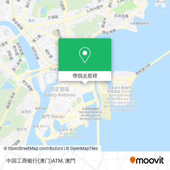 中国工商银行(澳门)ATM地圖