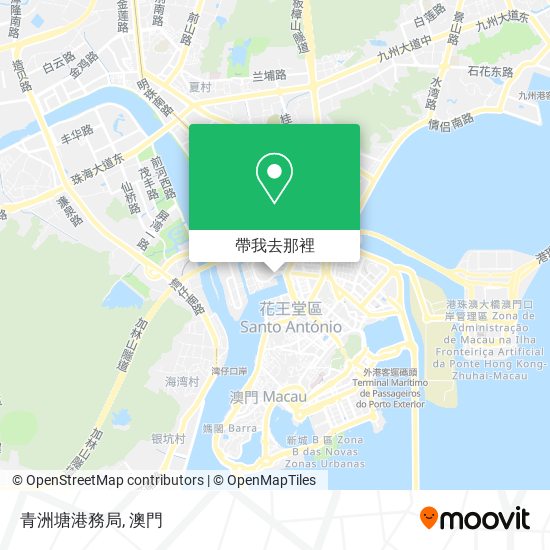 青洲塘港務局地圖