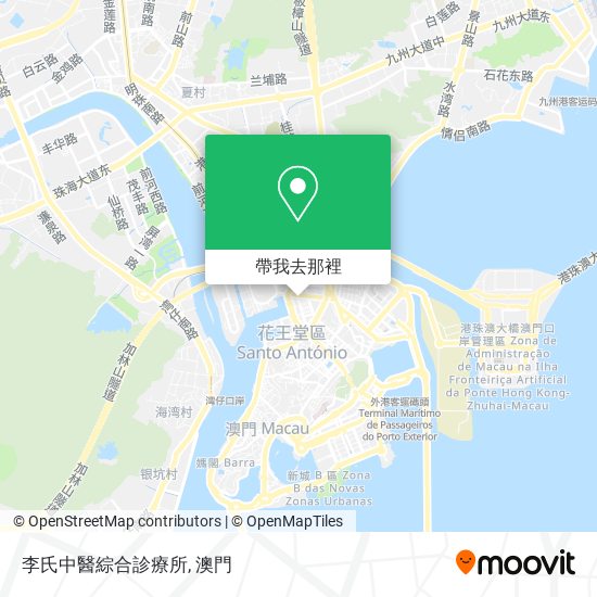 李氏中醫綜合診療所地圖