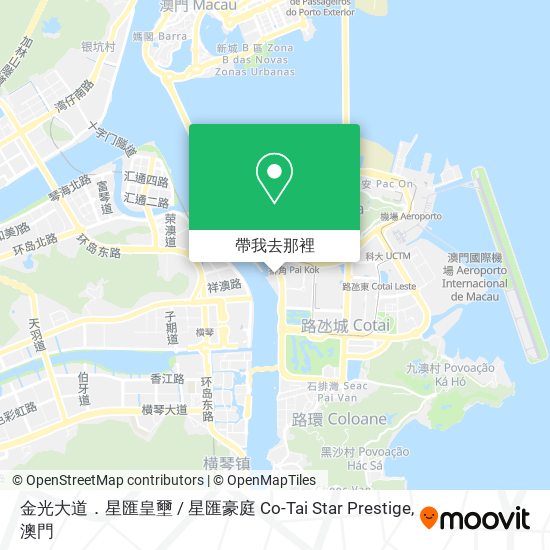 金光大道．星匯皇壐 / 星匯豪庭 Co-Tai Star Prestige地圖