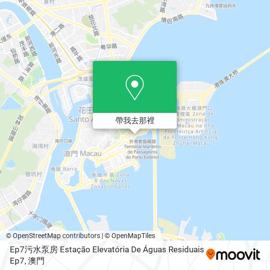 Ep7污水泵房 Estação Elevatória De Águas Residuais Ep7地圖