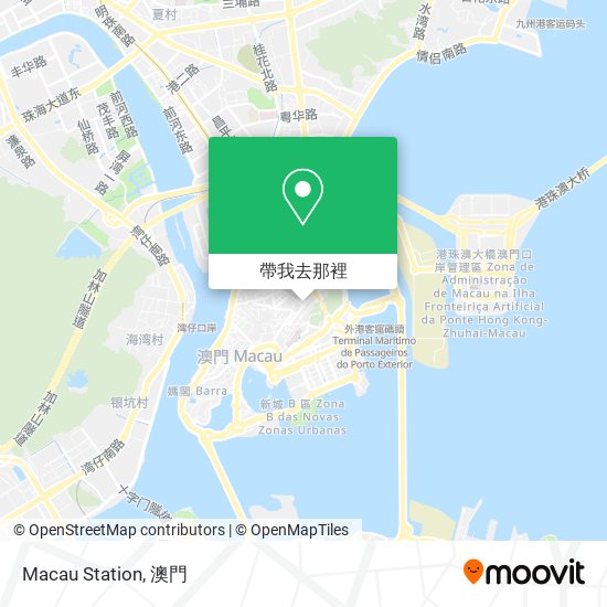 Macau Station地圖