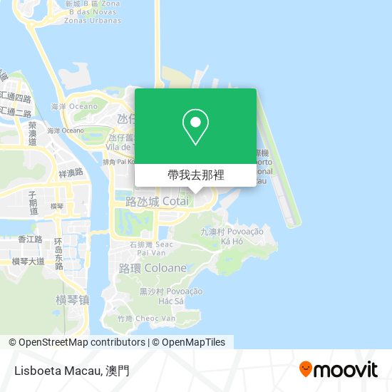 Lisboeta Macau地圖