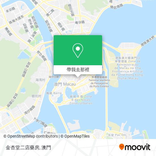 金杏堂二店藥房地圖