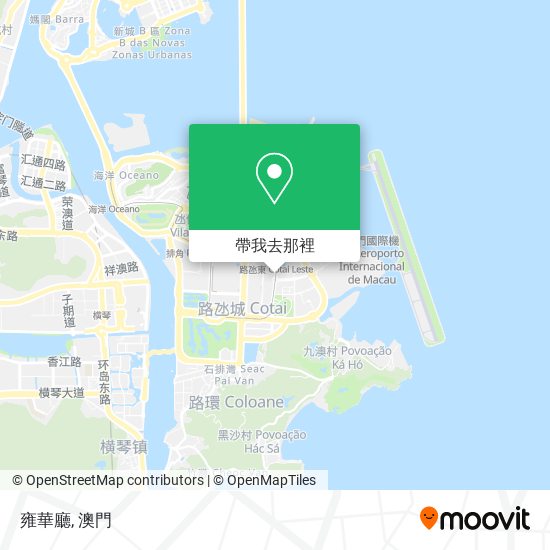 雍華廳地圖