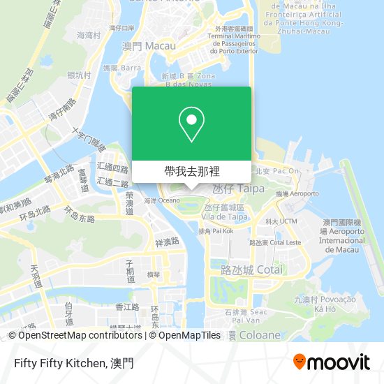 Fifty Fifty Kitchen地圖