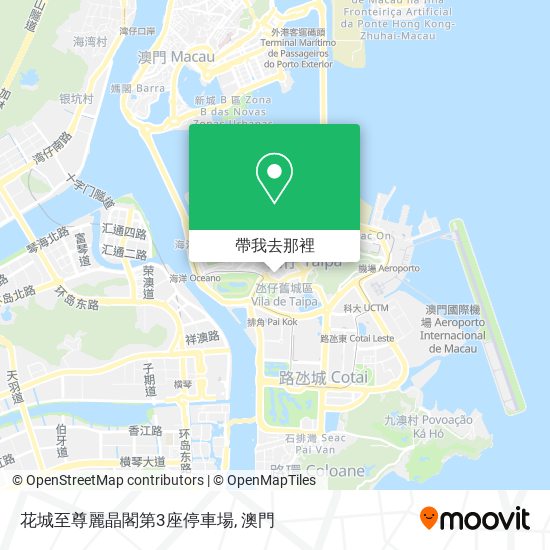 花城至尊麗晶閣第3座停車場地圖