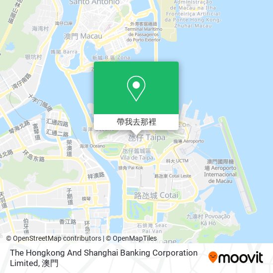 The Hongkong And Shanghai Banking Corporation Limited地圖