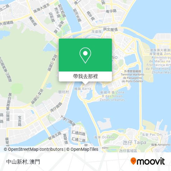 中山新村地圖